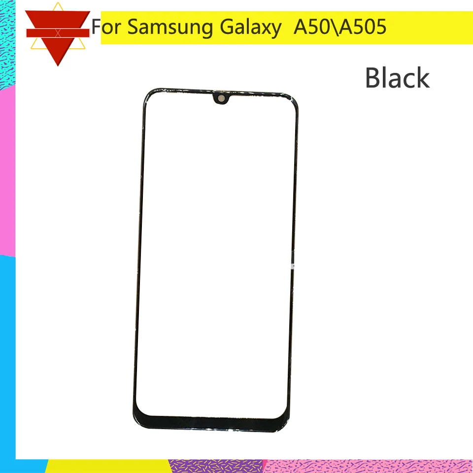 10 шт./партия для Samsung Galaxy A10 A30 A50 SM A105F A305F сенсорный экран передний Внешний