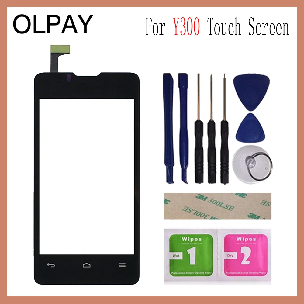 4 0 ''для Huawei Ascend Y300 U8833 T8833 0100 сенсорный экран дигитайзер панель Стекло