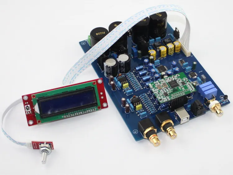 Новая ЦАП Плата декодера AK4497/Плата усилителя DIY за исключением usb карты XMOS U8|amplifier