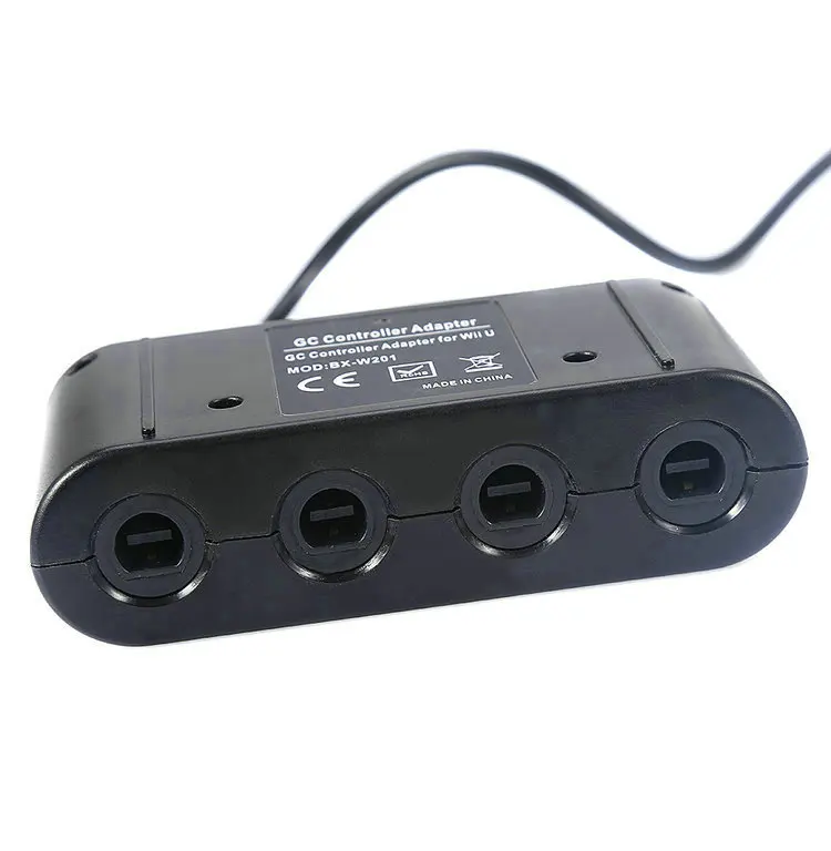 1pc New Converter Easy use Turn GC to Wii U&ampPC Black |