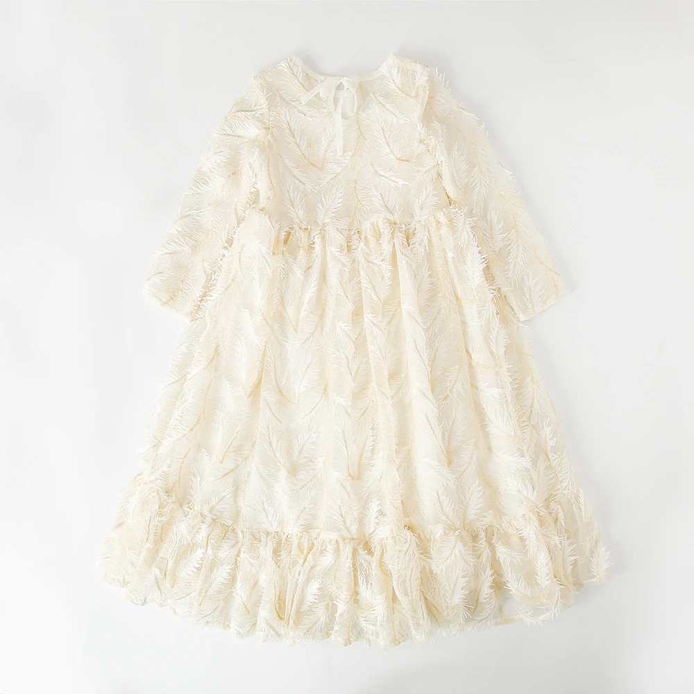 MyLittleOne 2019 Summer Girls Birthday Dresses New Rococo Feather Luxury Lace Dress for | Детская одежда и обувь