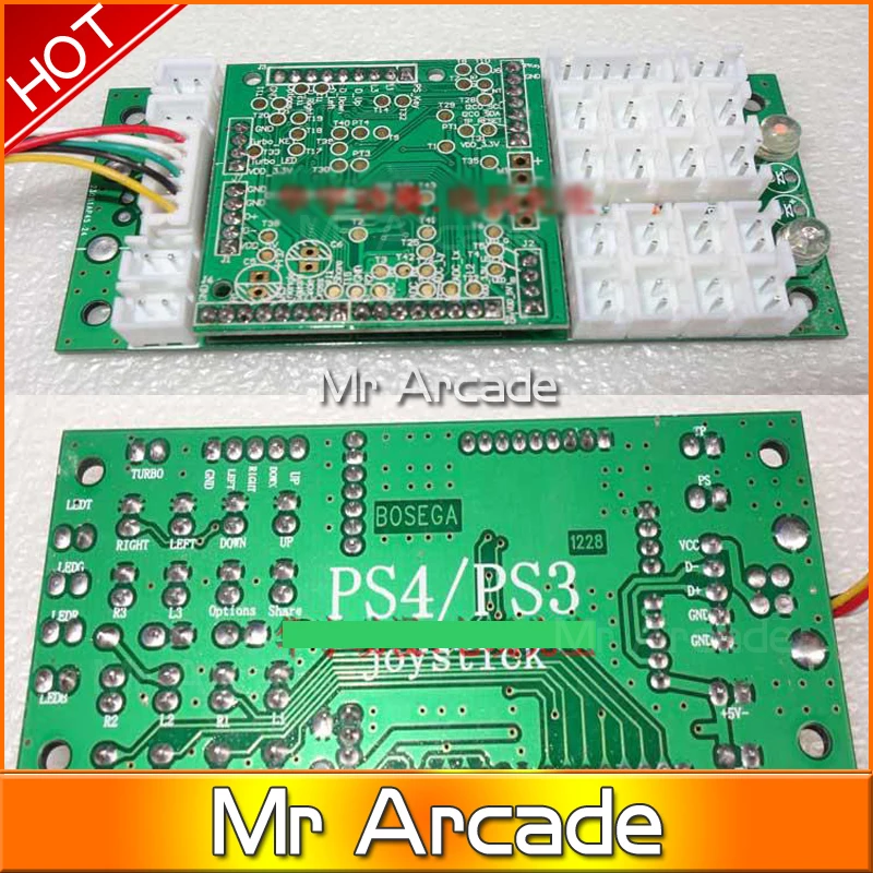 PS4 PS3 usb кодировщик джойстика и кнопки на платформу ps 4 ps3|joystick and buttons|buttons buttonsjoystick
