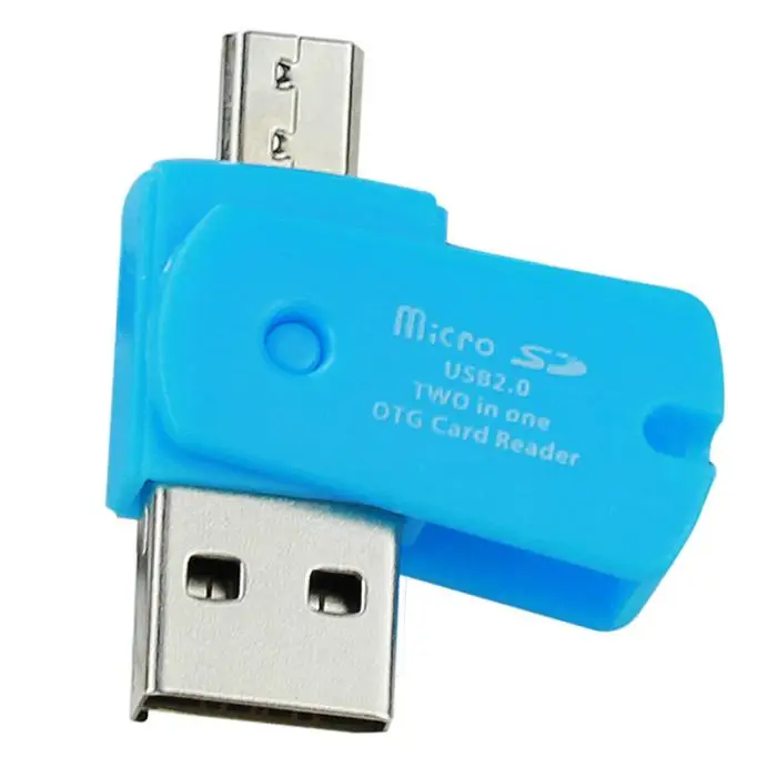 Кардридер OTG Micro USB к 2 0 SD TF кардридер адаптер для телефона Android | Компьютеры и офис