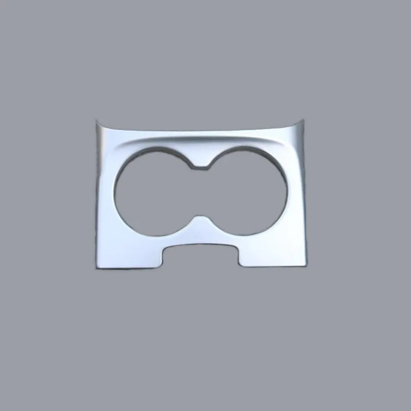 Sliver Tonlinker интерьерный Автомобильный держатель для стакана воды, крышка, наклейка s для Citroen C5 Aircorss-19, автомобильный Стайлинг, 1 шт., АБС матовый чехол, наклейка - Название цвета: Sliver
