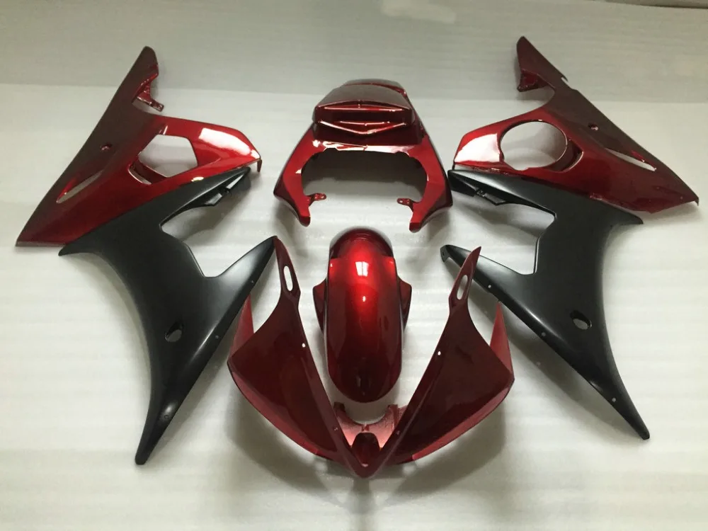 Комплект обтекателей для мотоцикла YAMAHA YZFR6 03 04 05 YZF R6 2003 2004 2005 YZF600 yzfr6 красный