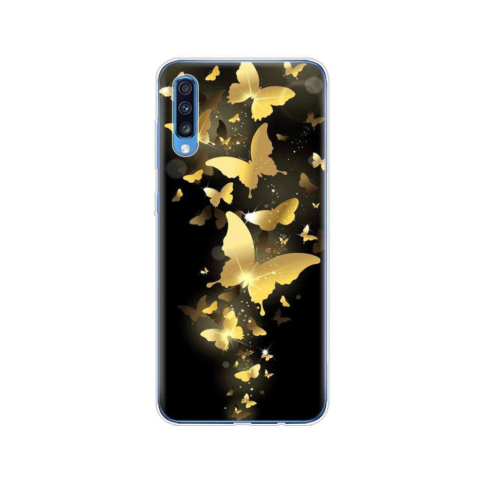 Чехол для Samsung A70 2019 мягкий ТПУ чехол накладка телефона Galaxy силиконовый бампер A 70