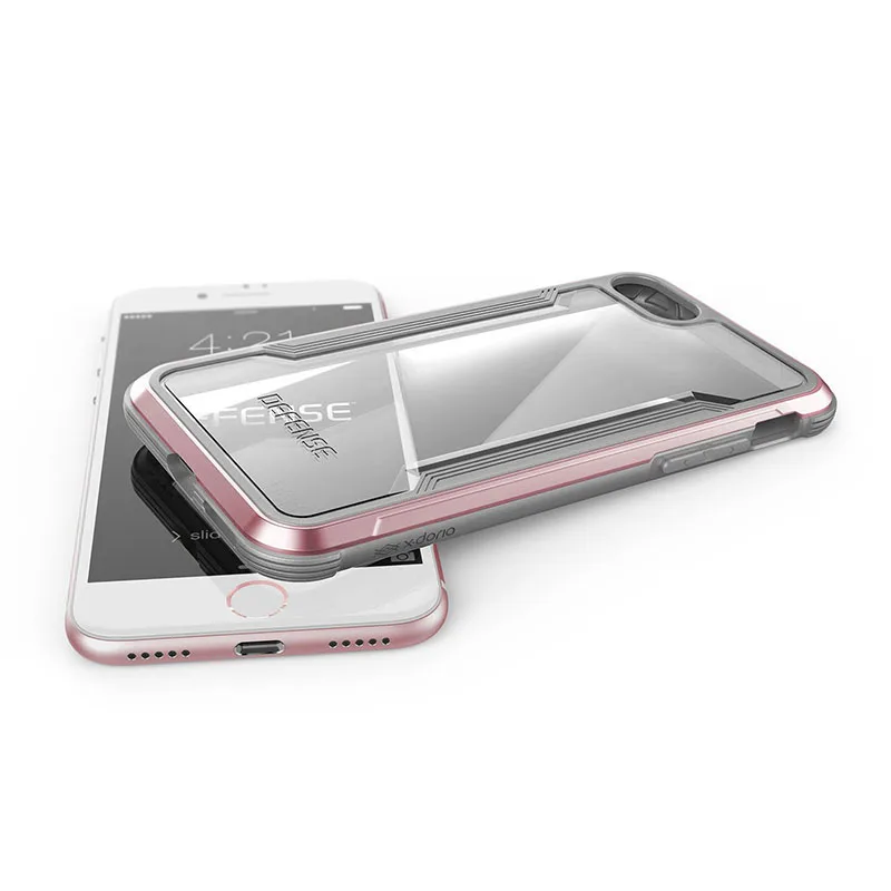 Защитный чехол X Doria для iPhone 7 8 Plus корпус из анодированного алюминия