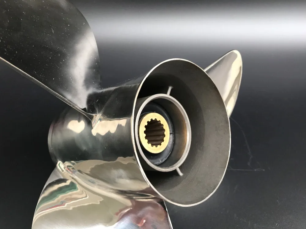 13 x 19 K 85HP 115HP Гребной винт Ямаха стальной лодочный мотор yamaha propellers outboard propeller underwater