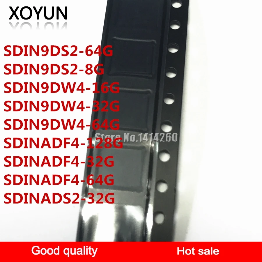 SDIN9DS2-64G SDIN9DS2-8G SDIN9DW4-32G SDIN9DW4-64G SDINADF4-128G SDINADF4-32G SDINADF4-64G SDINADS2-32G