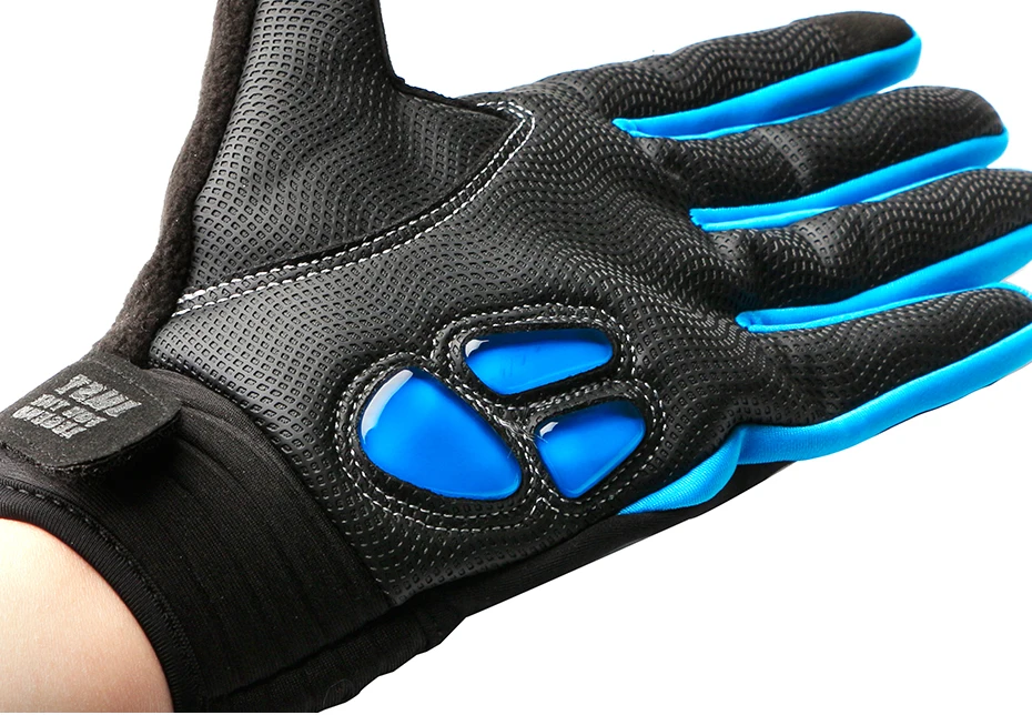 Coolизменить Спорт на открытом воздухе MTB велосипедные перчатки зимние термальные ветрозащитные велосипедные перчатки полный палец гелевые велосипедные перчатки для мужчин и женщин