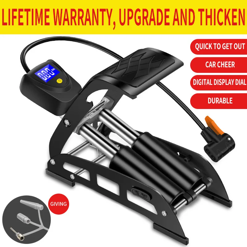 Воздушный насос для велосипеда с ножкой портативный мини-насос высокого