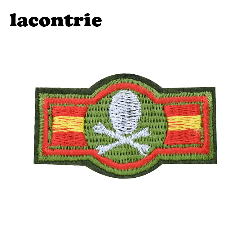 5 шт. нашивки в полоску с черепом для одежды|patches for clothing|stripe patchiron on patches applique |