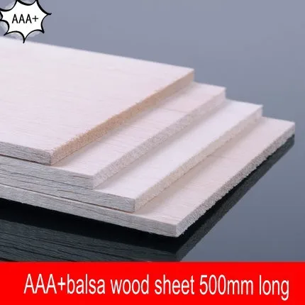 6 шт./партия деревянный лист для самолета или лодки 500 Х100 х6 мм|balsa wood sheets|wood sheetbalsa |