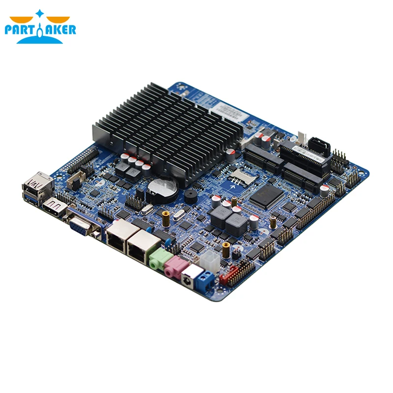 Встроенная Материнская плата с двумя Ethernet AIO Стандартная Intel Celeron J1900 2 0 ГГц