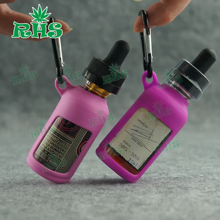 Силиконовый чехол для переноски бутылок с жидкостью 2 шт. портативная 19 видов