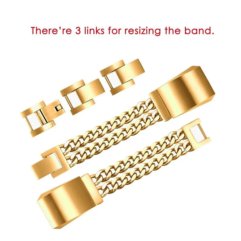 Модный джинсовый ремешок на цепочке для умных часов Fitbit Alta frontier/Классический