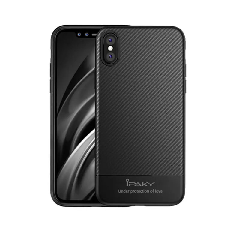 Чехол для iPhone X оригинальный брендовый Роскошный Гибридный Силиконовый защитный