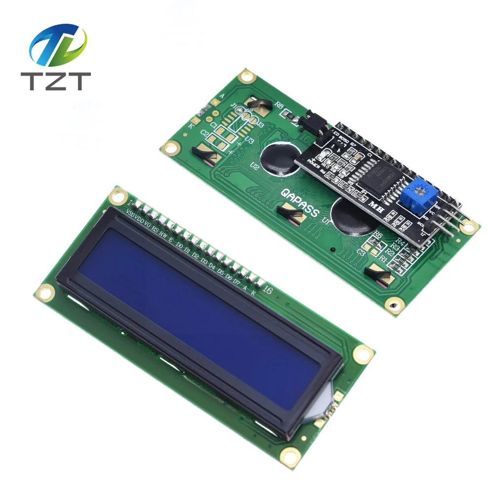 Модуль ЖКД синий зеленый экран IIC/igc 1602 для arduino 1602 lcd UNO r3 mega2560 lcd 1602 lcd 1602+ igc
