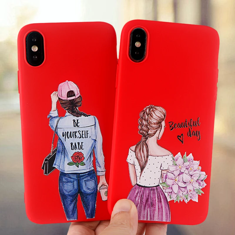 Красивые чехлы для телефонов IPhone X XS MAX XR 8 7 6s Plus стильный мягкий силиконовый чехол