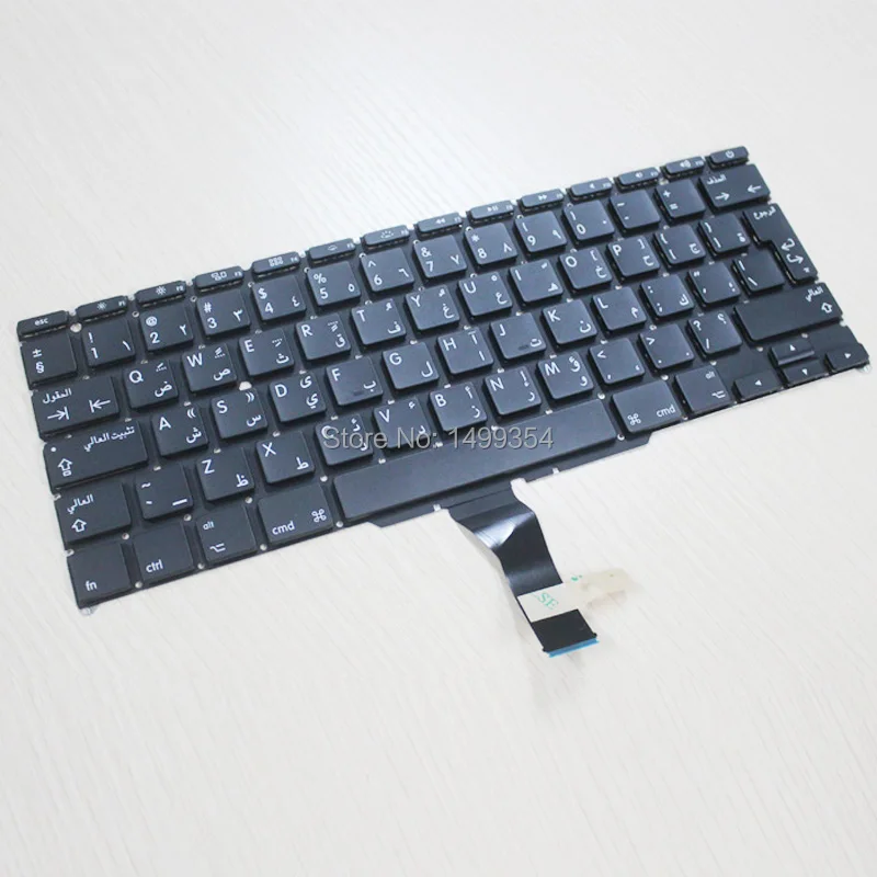 5 шт. новая A1370 A1465 Arabic AR Клавиатура для Apple Macbook Air 11 ''A1465 клавиатура замена