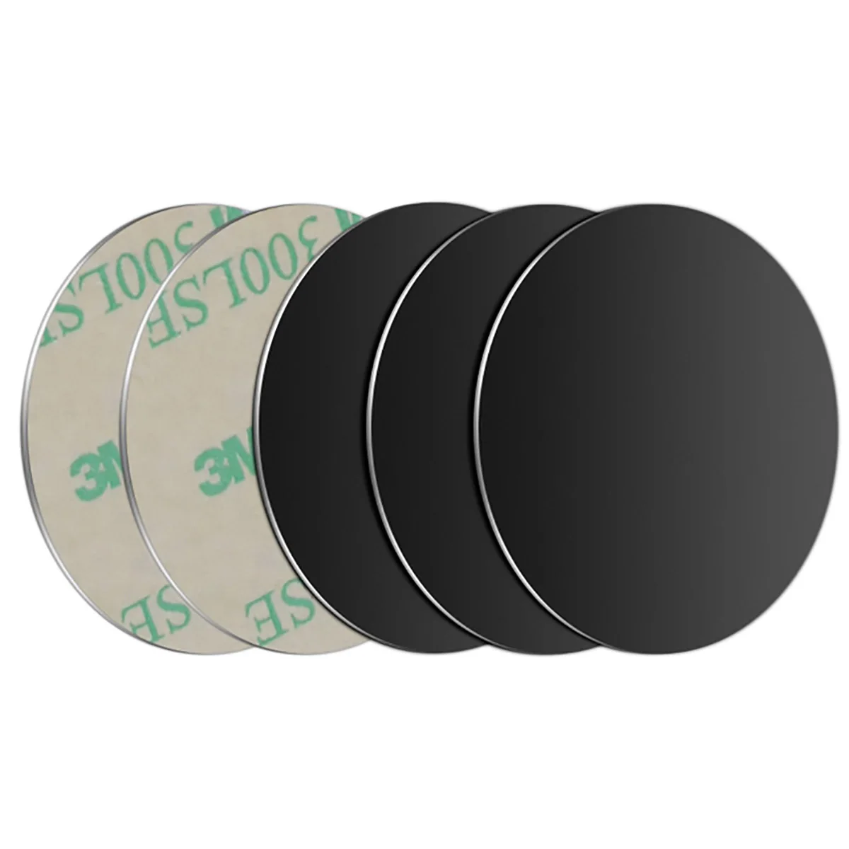 Car Magnetic Bracket Metal Plate Car Disk Magnet Plate Ultra-Thin Sticker Magnetic Phone Bracket GPS Universal Accessories