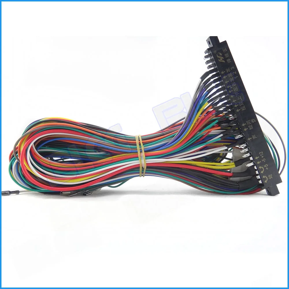 5 шт./лот 28pin Jamma жгут проводов с 6 кнопками действия для Multi Arcade игр аксессуары