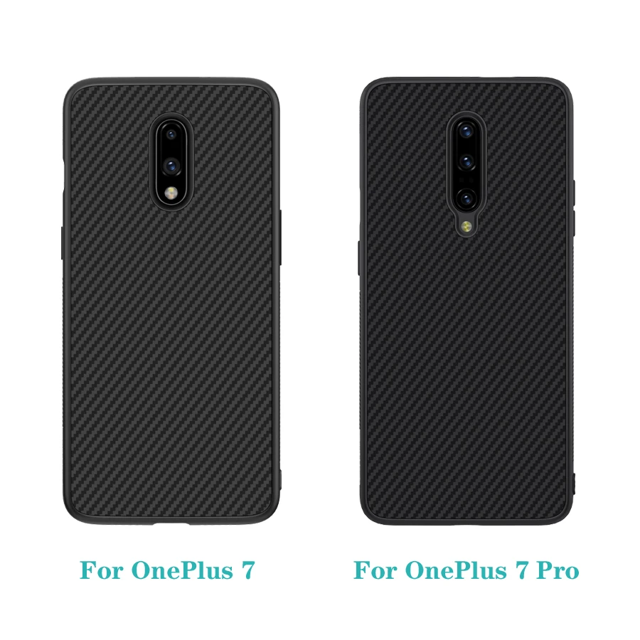 Для OnePlus 7 Pro Чехол OnePlus7 6T крышка NILLKIN задняя крышка из синтетического волокна бизнес телефон протектор чехол для OnePlus 7 Pro