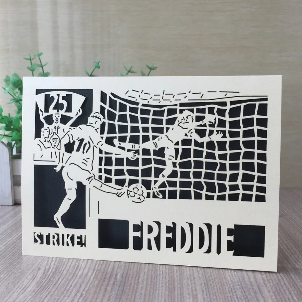 20 шт./лот Лучшая распродажа пригласительная открытка в виде замечательного