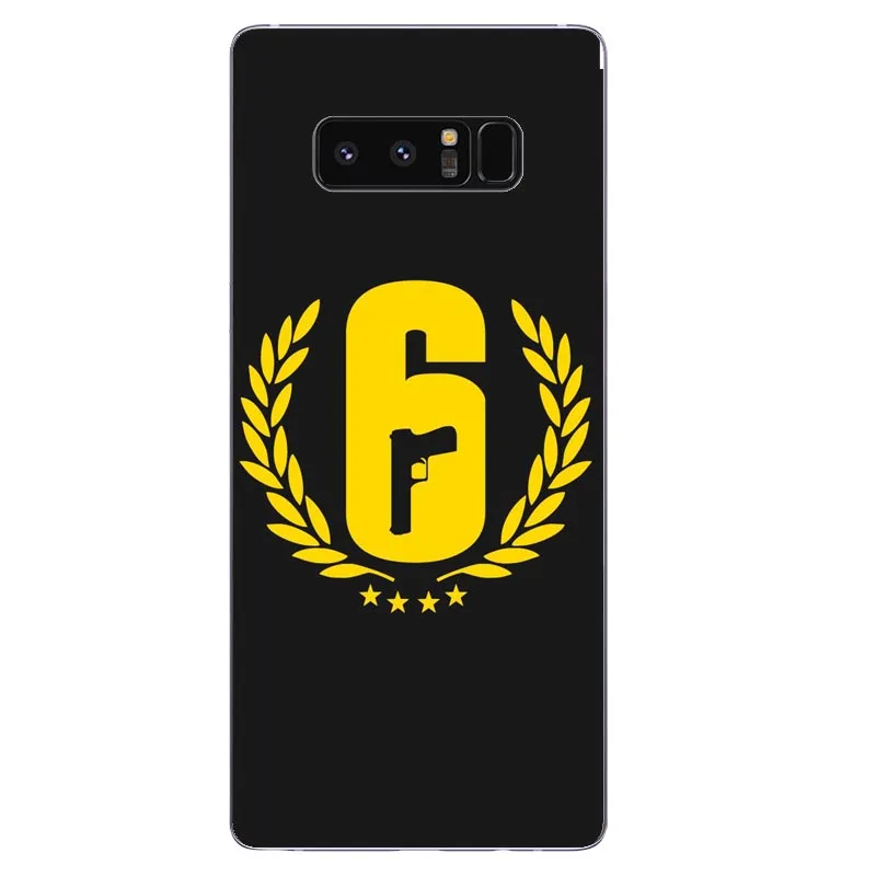 Чехол AKIRA Voltron Rainbow Six Siege YuGiOh для Samsung Galaxy S8 S7EDGE S9PLUS NOTE 7 8 9 rainbow six siege чехол