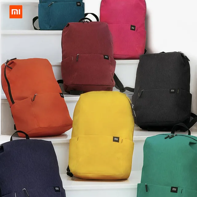 Оригинальная маленькая цветная сумка Xiaomi Mi вместительная с защитой от воды много