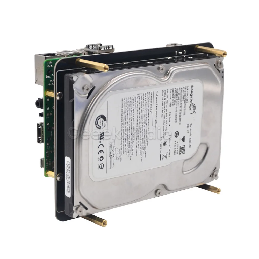 Raspberry Pi X830 V2.0 3,5 дюймов SATA HDD жесткий диск для хранения плата расширения Комплект для Raspberry Pi 3 B+(Plus)/3 B/2 B