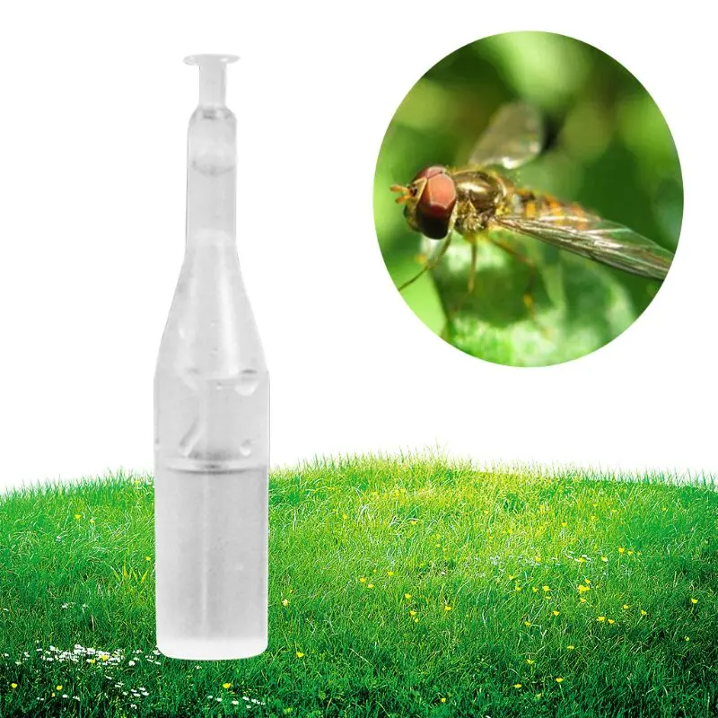 Жидкая муха насекомое Drosophila Wasp привлекательная приманка ловушка аксессуар