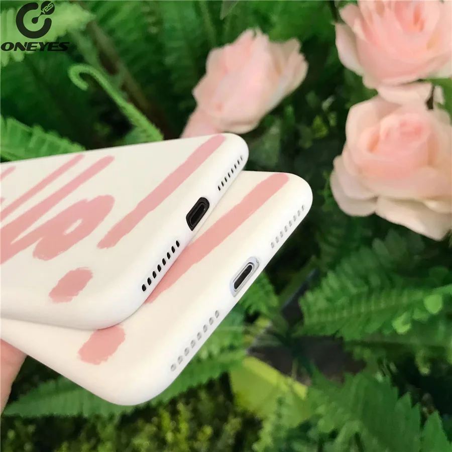 Милый розовый кожух чехол для мобильного телефона iphone 5 5S SE 6 6s Plus plus TPU 7 8 X|case for