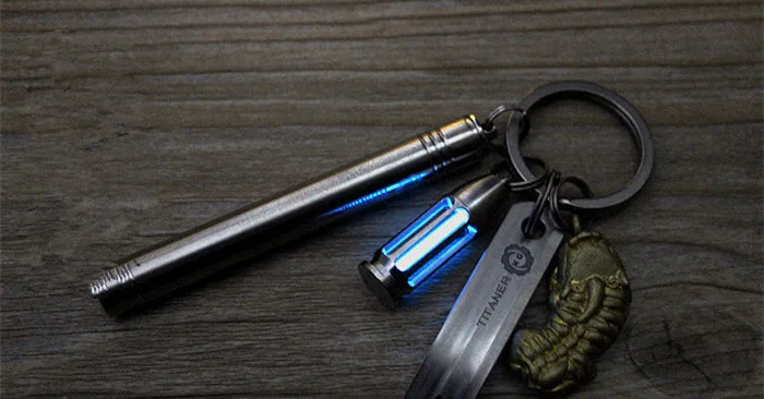 Титановый CNC полый цилиндрический трубчатый Тритиевый самосветящийся подвесной