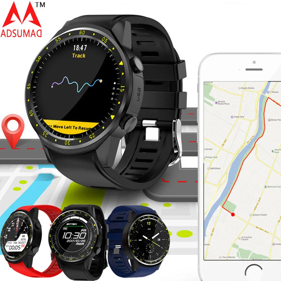 Gps спортивные Смарт-часы+ компас позиционирование поддержка sim-карты телефонный звонок bluetooth монитор сердечного ритма сна альтиметр