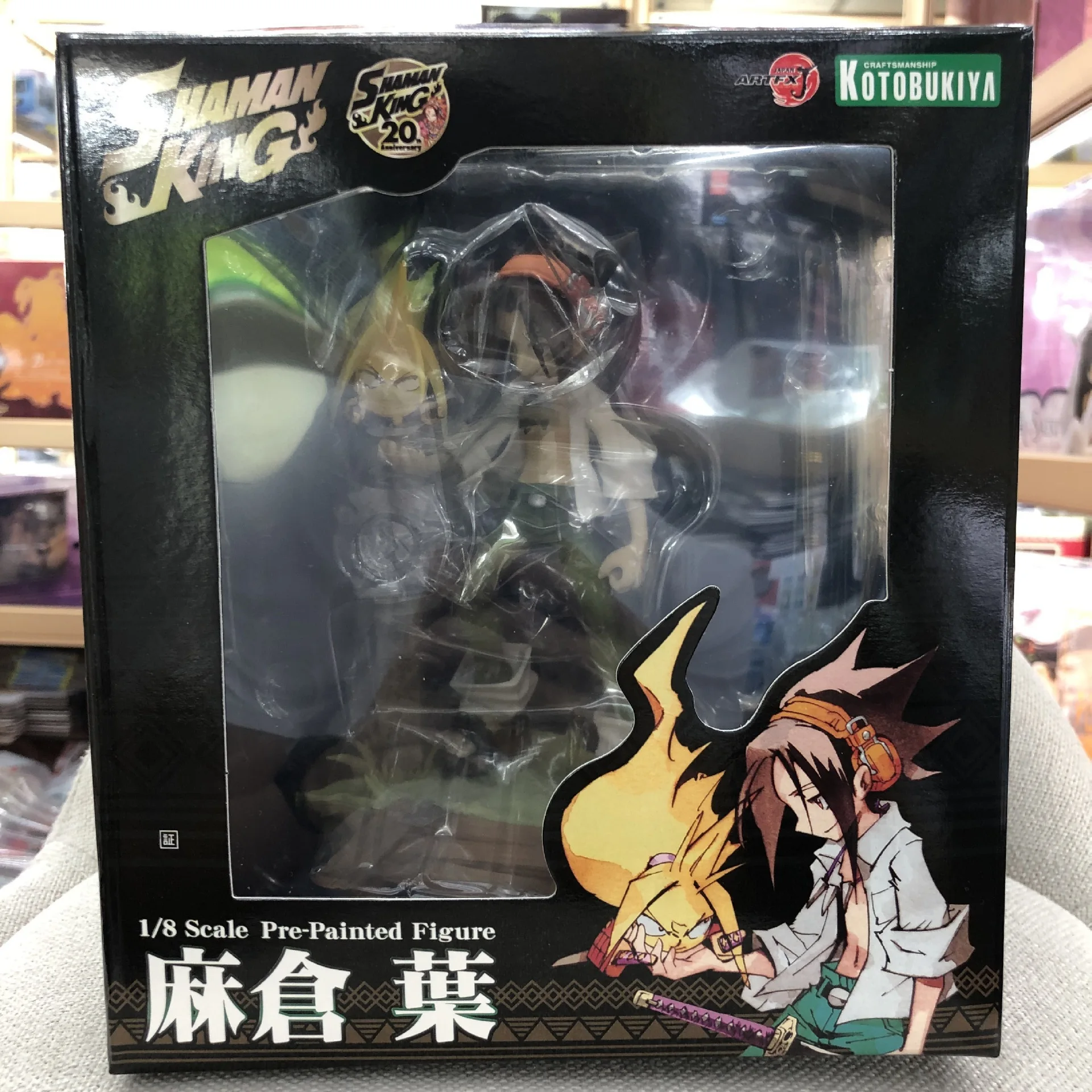 Шаман Кинг Yoh Asakura AMIDAMARU Artfx + 18 см модель фигурки|Игровые фигурки и трансформеры| |