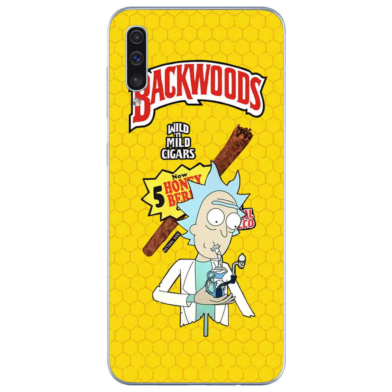 TPU Мягкий силиконовый чехол для телефона rick and morty backwoods из ТПУ для Samsung Galaxy S6 S7 Edge S8 S9 S10 Plus S10E Note8 Note9 - Цвет: TPU