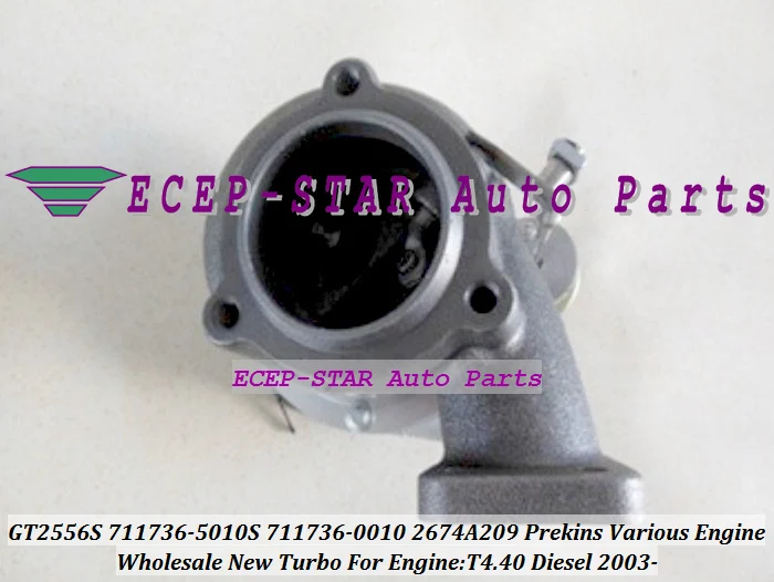 GT2556S 711736 -5010S 2674A209 -0010 0010 7117365010 С 2674209 Турбокомпрессор Turbo для Prekin Rarious 2003-T4.40 4.4L
