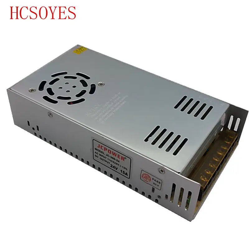 

DC 24V 1A 2A 3A 5A 10A 15A 20A led switch lighting transformer for 24V led strip