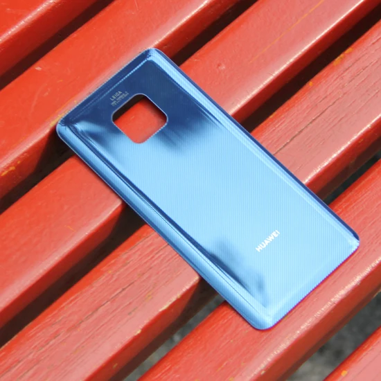 Blue Стеклянный задний Чехол для huawei mate 20 Pro mate 20 PRO задняя крышка батарейного отсека для телефона задняя крышка корпуса - Цвет: Blue