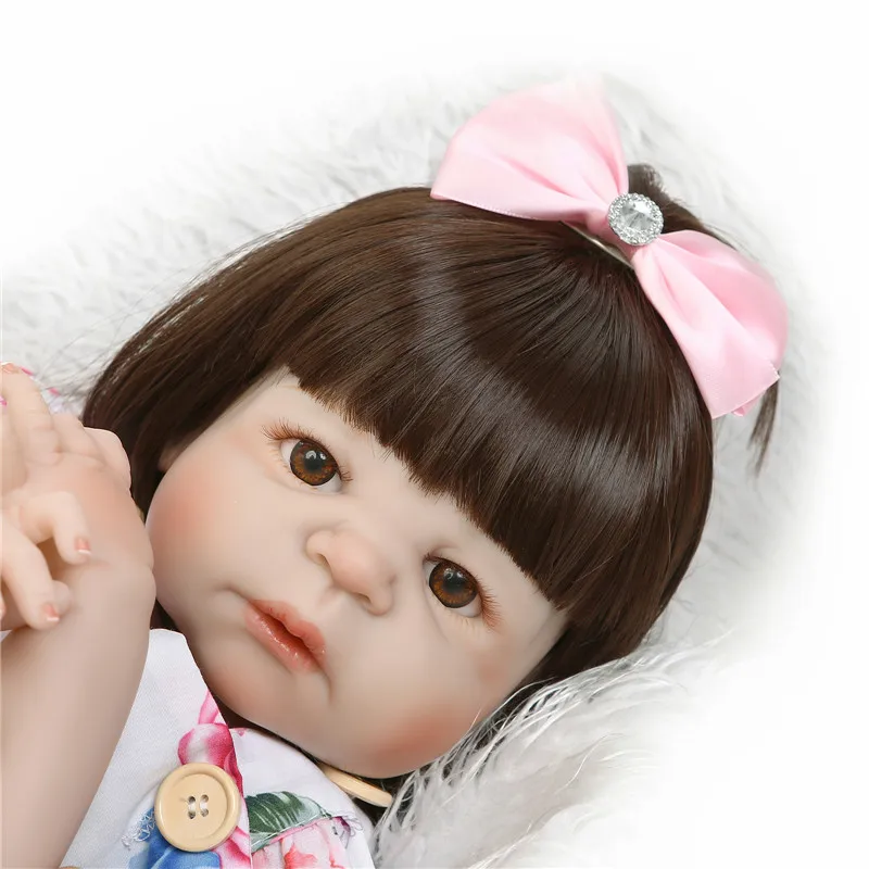 Кукла реборн силиконовая виниловая Кукла-младенец 22 дюйма ручная работа |