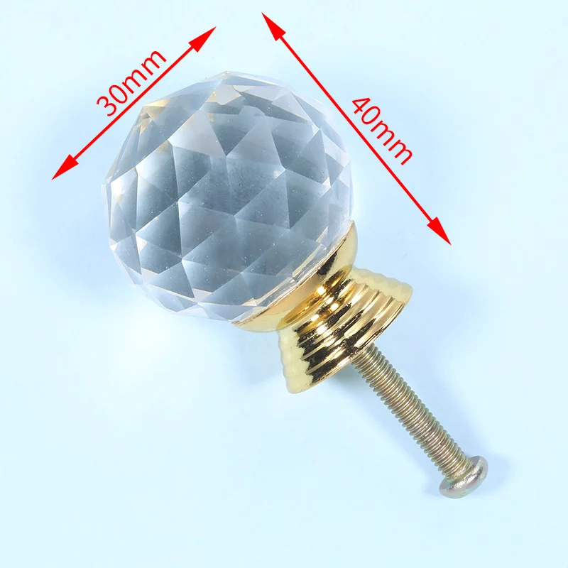 Хрустальные ручки для шкафов NAIERDI