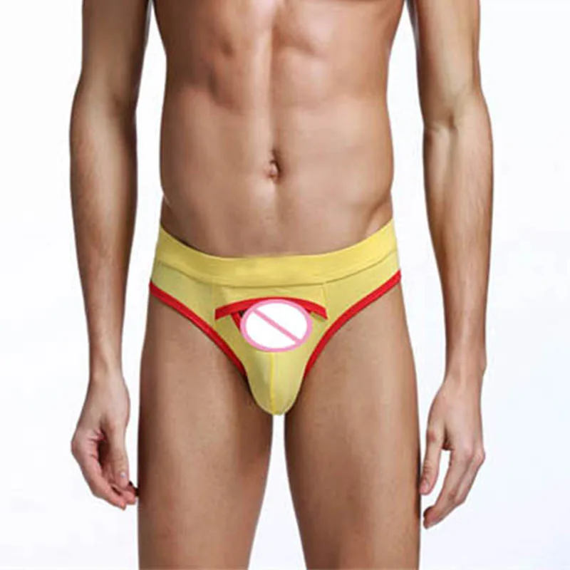 Сексуальные трусы для взрослых с открытым шаговым швом трусы-танга Hombre Jockstrap Gay