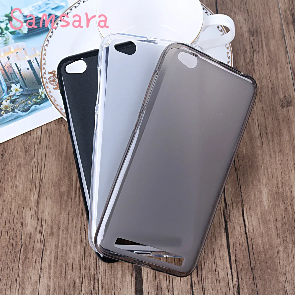 Чехол Samsara однотонный чехол из ТПУ для Xiaomi Redmi 5A защитный Матовый ультратонкий