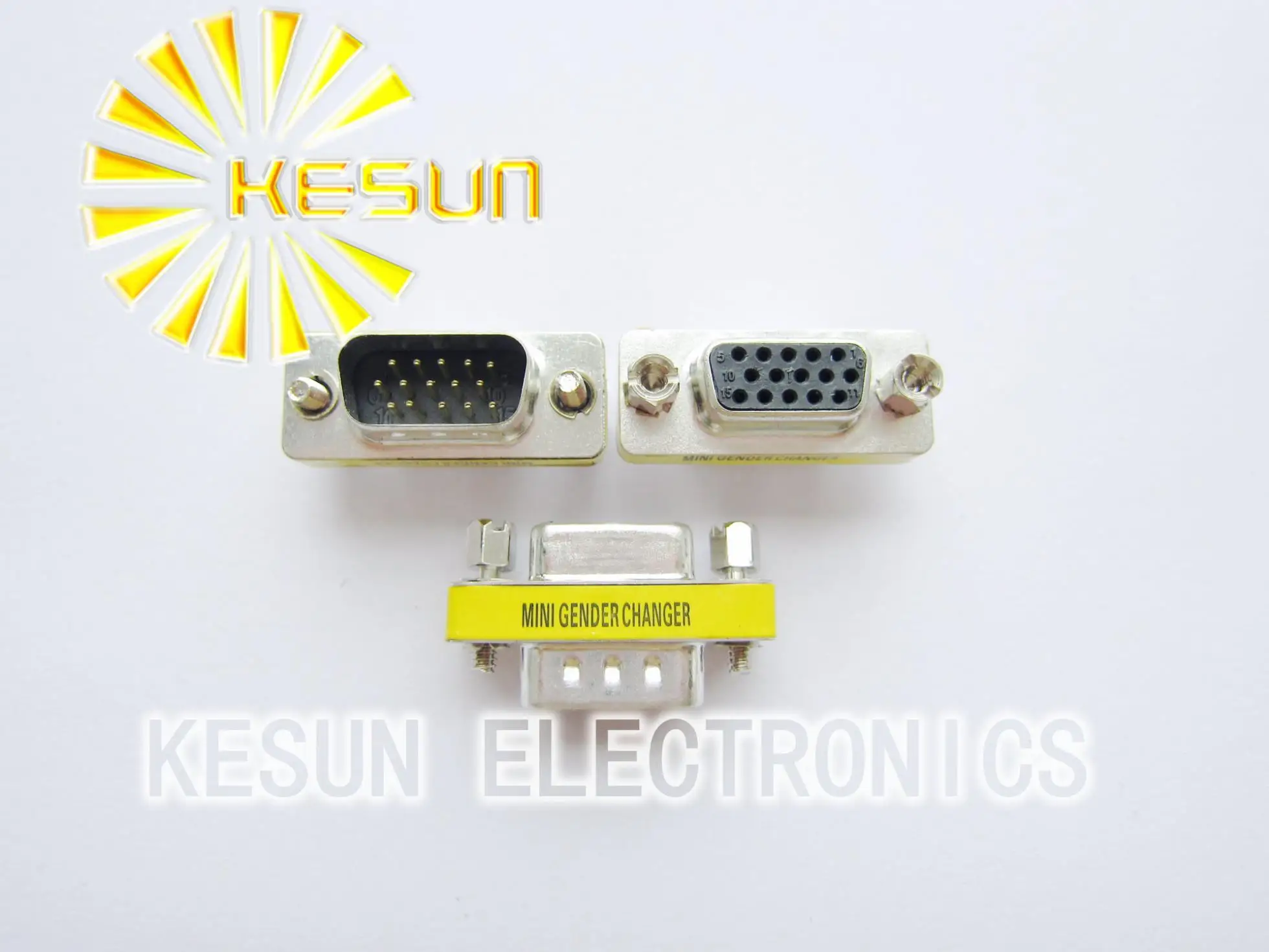 

Бесплатная доставка, 20 шт./лот, DB15 дБ, 15 P, 15 pin, три ряда, мужской/женский, мини-сменщик, серийный разъем D-Sub