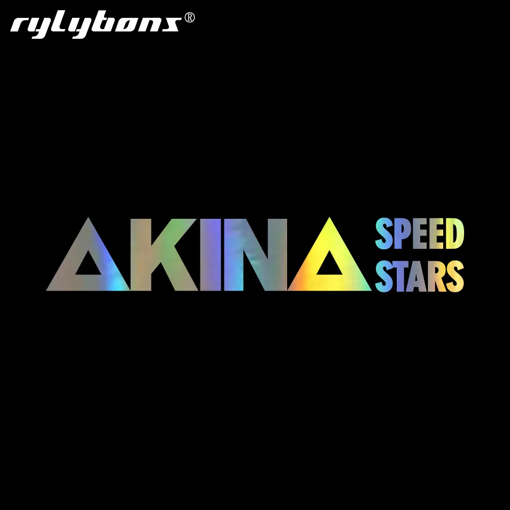 Автомобильный стикер Speed Stars Akina Стайлинг автомобиля наклейки на бампер мотоцикл