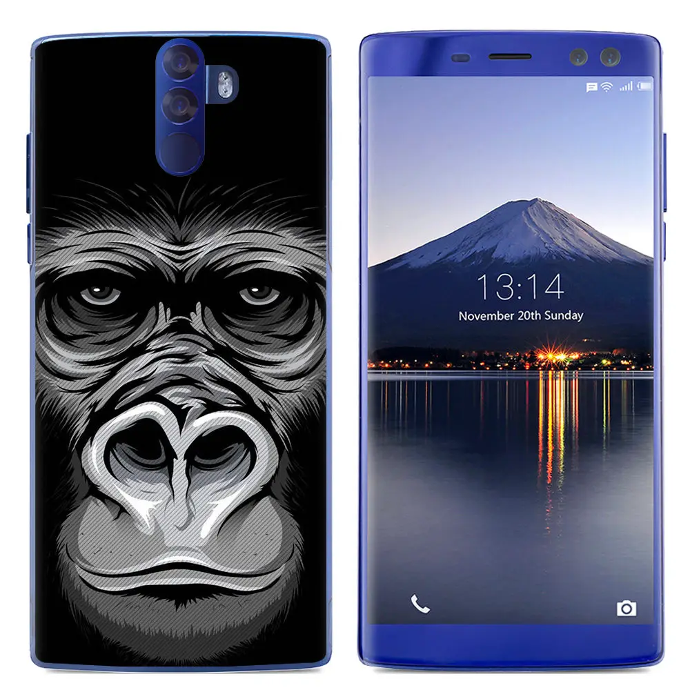 Phone Case For Doogee BL 12000 6-inch Cute Cartoon High Quality Painted TPU Soft Silicone Cover |