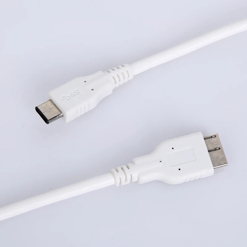 Черный кабель USB 3 1 10 Гбит/с Type C папа-Micro Mini 0 для жесткого диска Macbook | Компьютеры и
