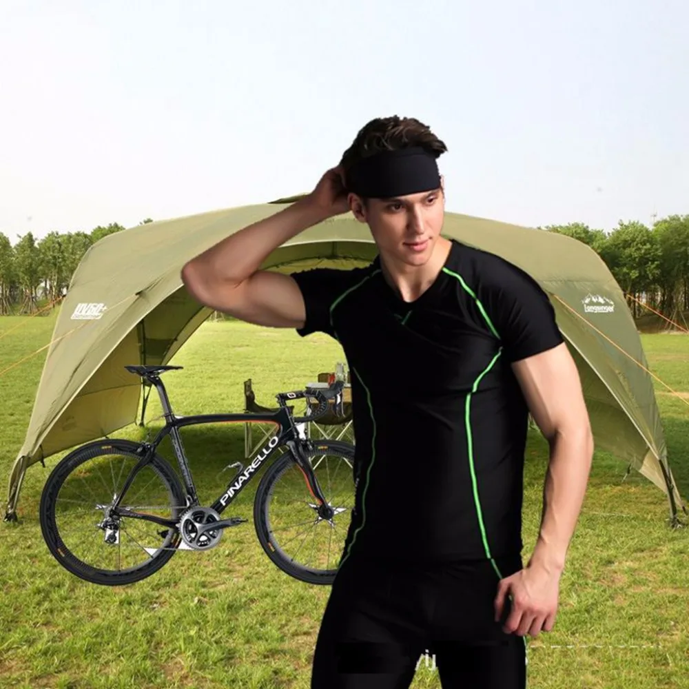 Спортивная головная повязка унисекс для мужчин и женщин высокоэластичная на