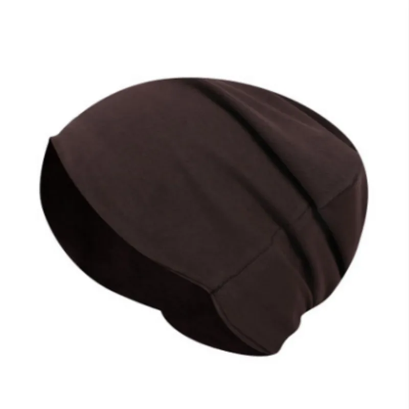 Хлопок пустой Для женщин чулок шляпа Демисезонный Skullies шапочка женский карман
